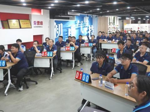 人人讲清静，个个会应急--流通生命通道|欧博abg电气举行清静月活动