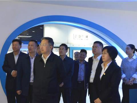省总工会马永青副主席一行来欧博abg集团调研职工文化及阵地建设事情