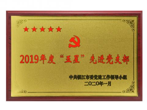 欧博abg行政党支部获评“五星”先进党支部