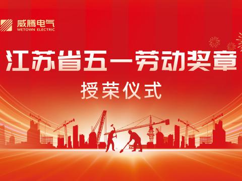 喜报！！！蒋文功董事长荣获“2024年江苏省五一劳动奖章”